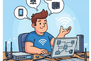 Wired and Wireless network and overlay design systems