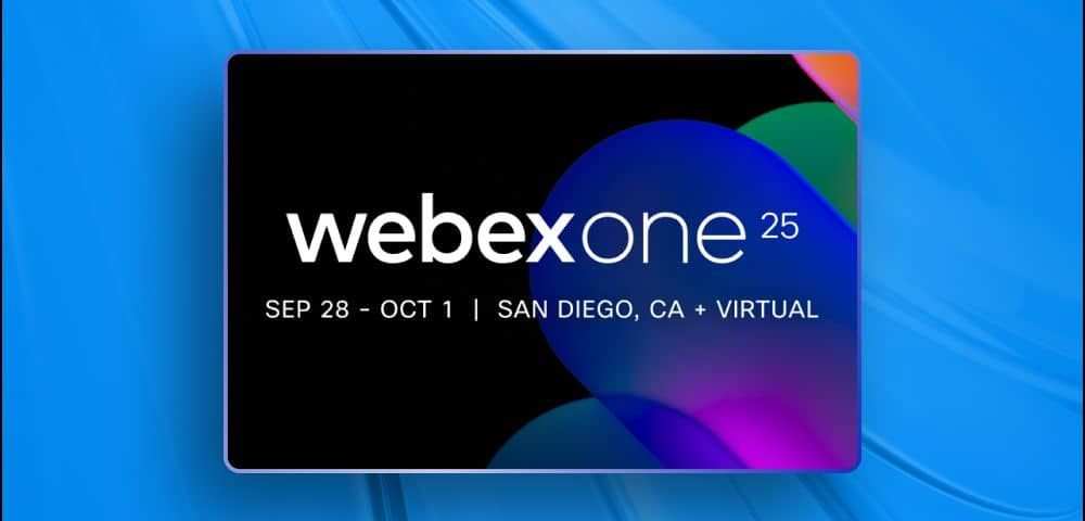 WebexOne cover image