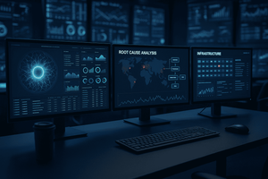 Computer running data analysis and tracking 
