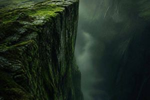 green cliff