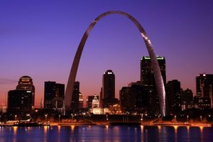 St. Louis city skyline