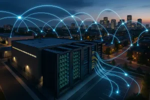A metro-area data center facility 