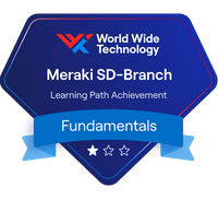 Meraki SD-Branch Learning Path