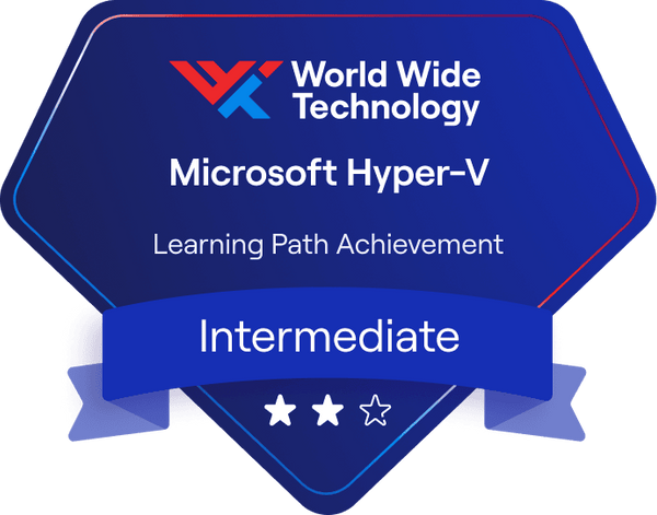 Microsoft Hyper-V Intermediate Learning Path