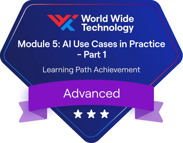 Module 5: AI Use Cases in Practice - Part 1 Learning Path