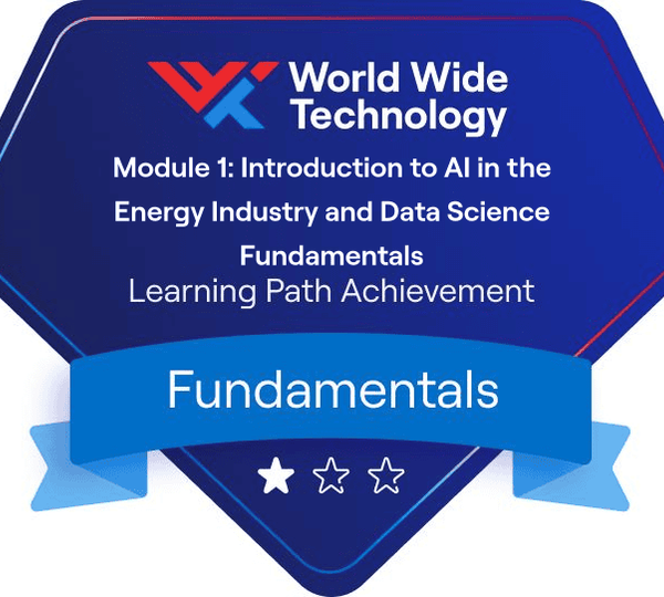 Module 1: Introduction to AI in the Energy Industry and Data Science Fundamentals Learning Path