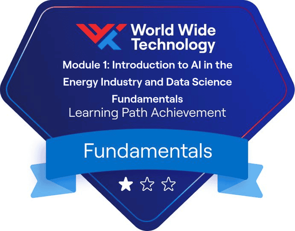 Module 1: Introduction to AI in the Energy Industry and Data Science Fundamentals Learning Path