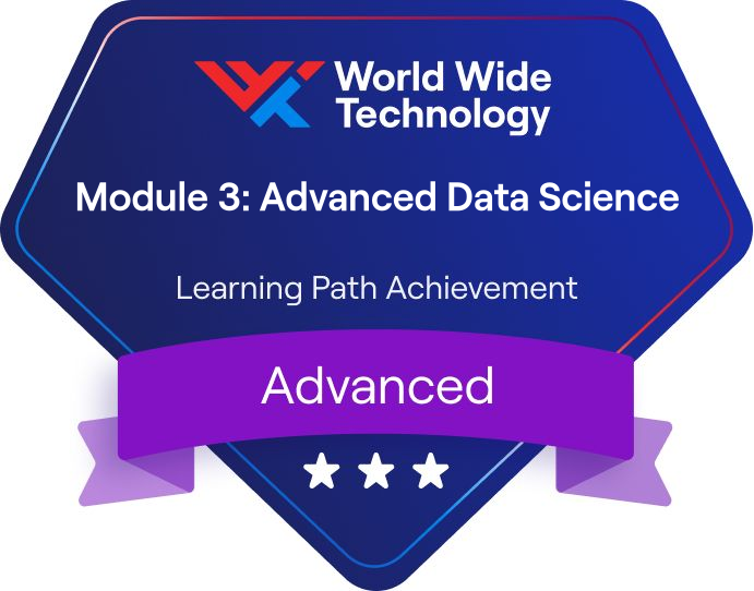 Module 3: Advanced Data Science Learning Path Achievement - WWT