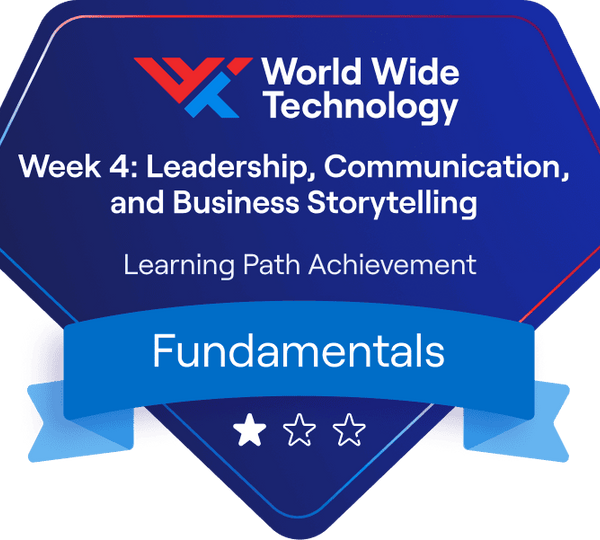 Week 4: Leadership, Communication, and Business Storytelling Learning Path