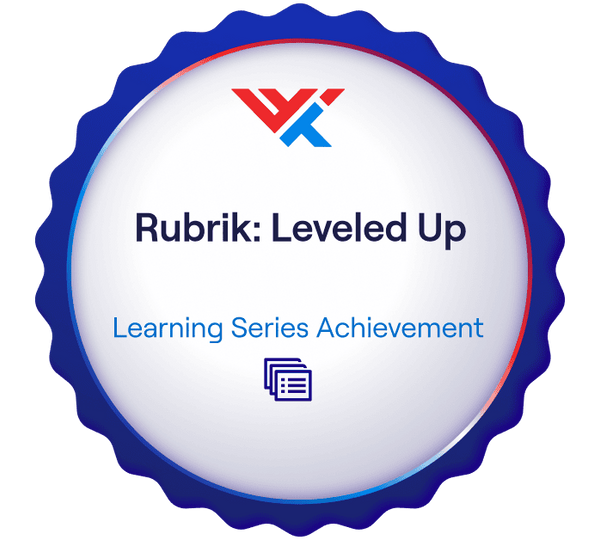 Rubrik: Leveled Up Learning Series