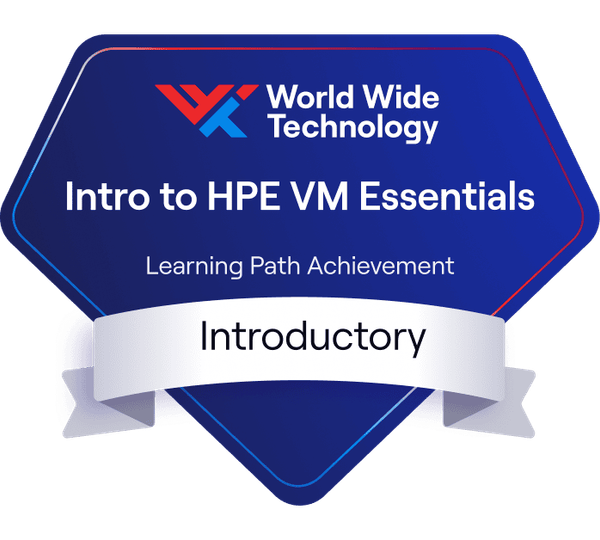 HPE Morpheus VM Essentials Fundamentals Learning Path