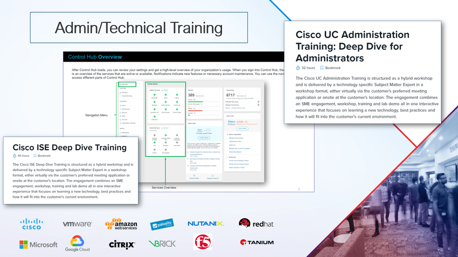 Admin/technical training