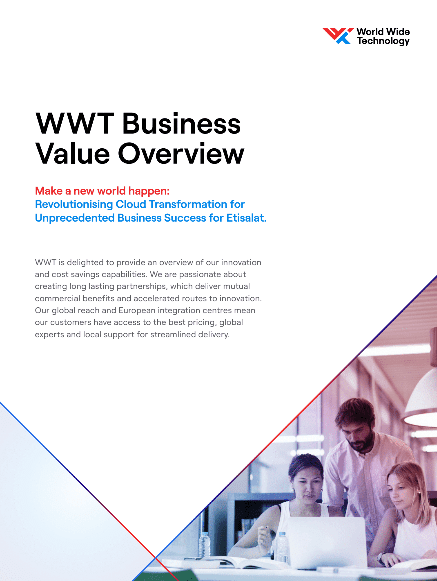 Access the Latest WWT Business Value Report 